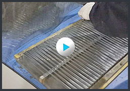 铝合金门拉手平面自动抛光机视频